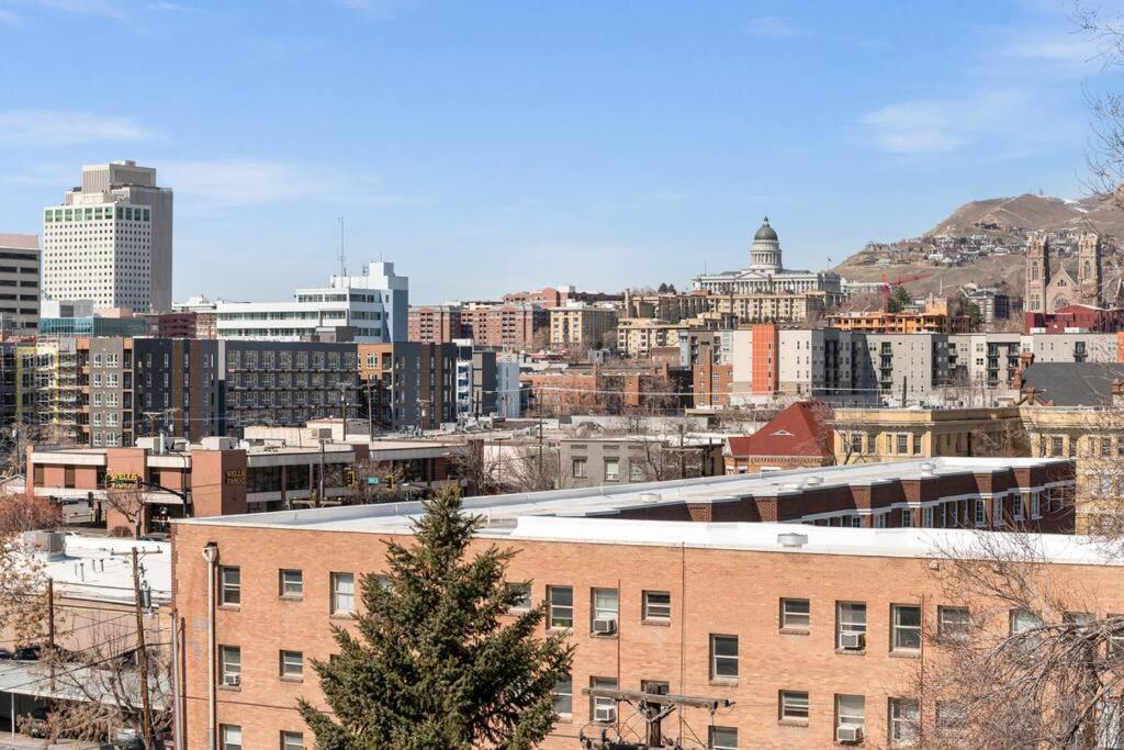 Downtown Walking Oasis With King Bd And City View Salt Lake City Exteriör bild